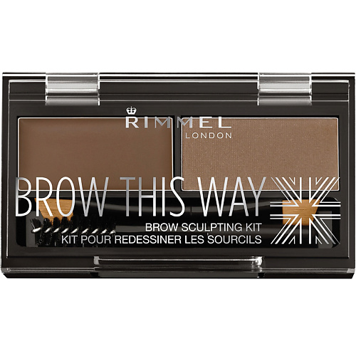 RIMMEL Тени для бровей Brow This Way this is her art 4 all