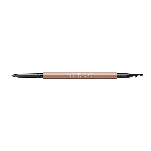 Карандаш для бровей ARTDECO Карандаш для бровей ультратонкий с щеточкой ультратонкий карандаш для бровей стойкая водостойкая двухсторонняя вращающаяся ручка для бровей темно коричневая косметика 6 цветов