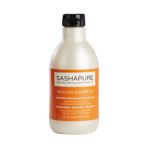 SASHAPURE Укрепляющий шампунь для волос redken укрепляющий шампунь extreme length с биотином 300