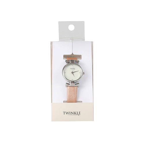 TWINKLE Наручные часы с японским механизмом, beige fashion часы наручные механические мужские d 4 2 см с хронографом 3 атм светящиеся