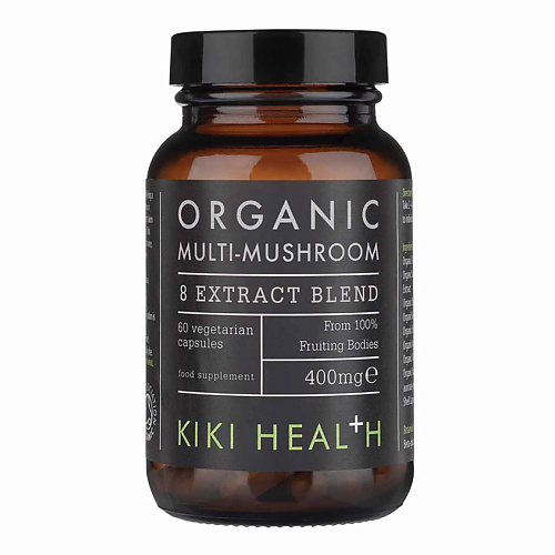 KIKI HEALTH Органическая смесь 8 Экстрактов грибов KIK000005