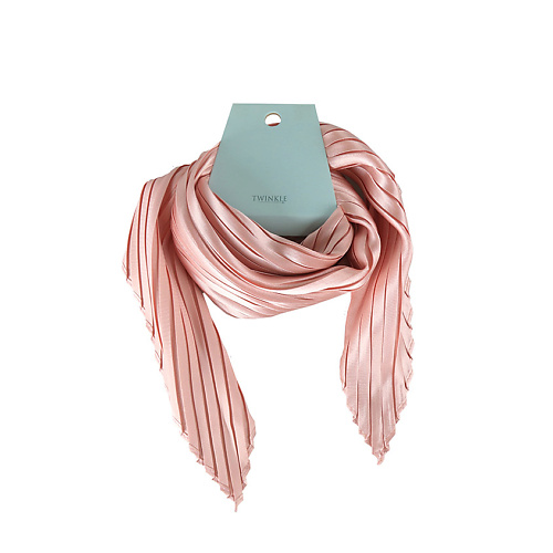 TWINKLE Шейный платок Powder Pink платок кандинский зимний пейзаж 60х60 мм