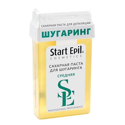 Воск для депиляции START EPIL Паста для шугаринга в картридже Средняя aravia start epil паста для шугаринга плотная 750 гр