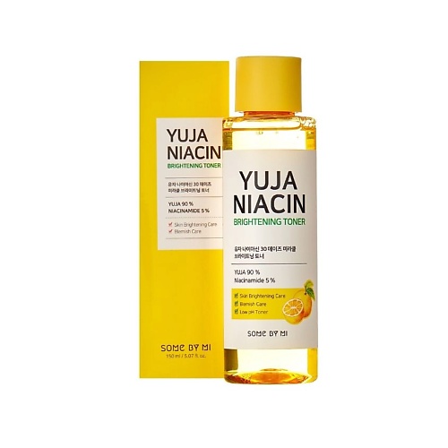 SOME BY MI Тонер для лица с экстрактом юдзу Yuja Niacin nacific крем для лица выравнивающий тон с ниацинамидом phyto niacin brightening toneup cream