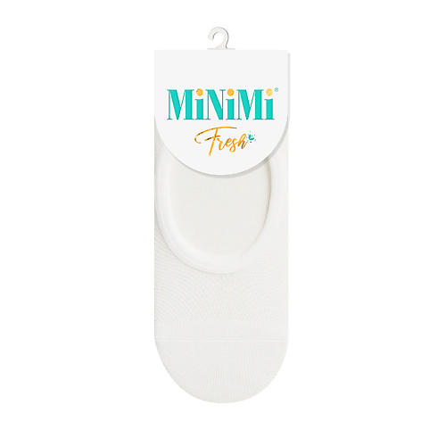 MINIMI Подследники MINION Bianco minimi fresh 4101 носки женские двойная резинка bianco 0