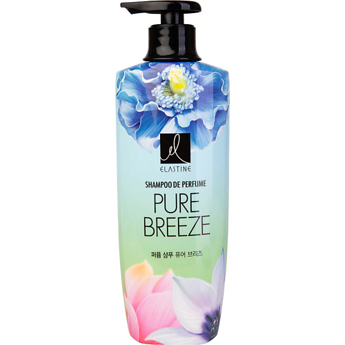 ELASTINE Парфюмированный шампунь для всех типов волос Pure Breeze breeze парфюмированный дезодорант donna 205 100