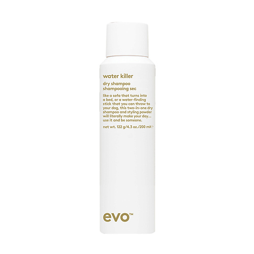 EVO полковник су-[хой] сухой шампунь-спрей water killer dry shampoo pure water спрей для стекол и зеркал морозный эвкалипт 500