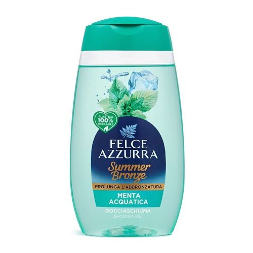 FELCE AZZURRA Гель для душа Мята водяная Summer Bronze Shower Gel unicorns approve гель для душа вишневый йогурт cherry yogurt shower gel