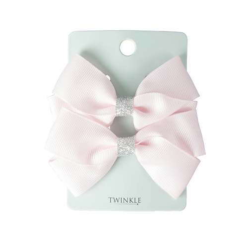 Набор заколок для волос TWINKLE Заколки для волос TWINKLE BACK TO SCHOOL, color pink+silver