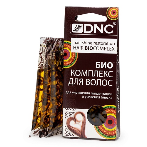 DNC Масло для улучшения пигментации и блеска волос Биокомплекс Hair BioComplex биокомплекс с лимфодренажным действием 15 мл