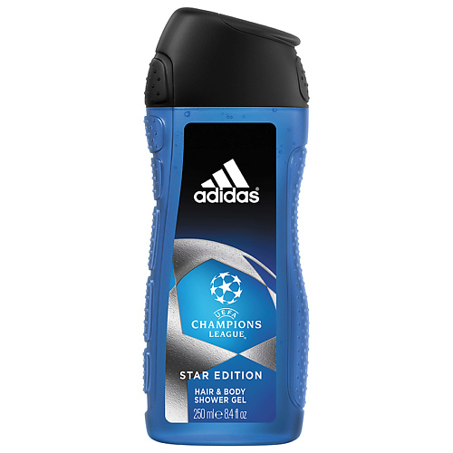 ADIDAS Гель для душа для тела и волос для мужчин UEFA Champions League Star Edition adidas uefa champions league champions edition 50