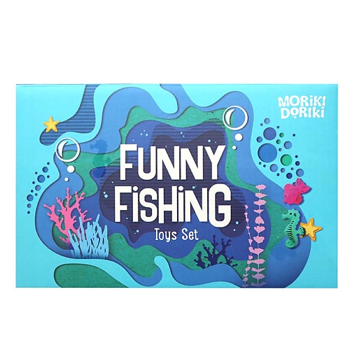 MORIKI DORIKI Набор игрушек Funny fishing aqua slime подарочный набор для творчества by maryana создание 3d игрушек из ной слайм краски