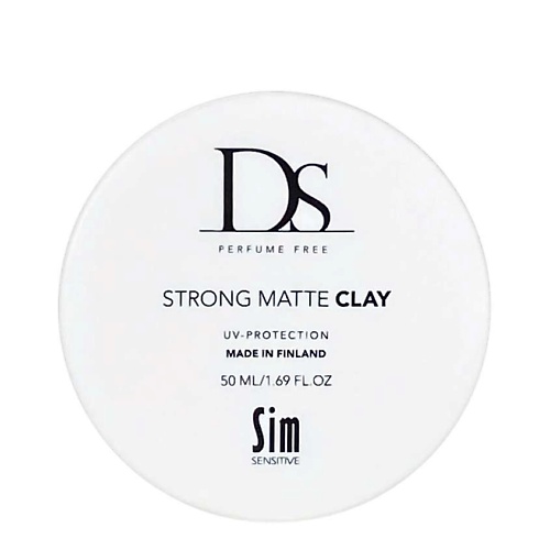 DS PERFUME FREE Воск для укладки волос сильной фиксации Strong Matte Clay средство для укладки волос la biosthetique matt clay 75 мл