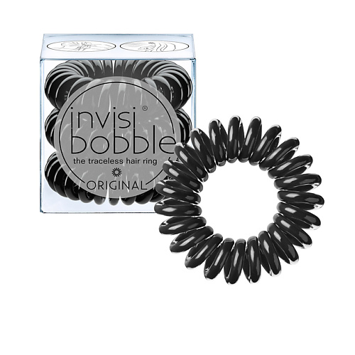INVISIBOBBLE Резинка-браслет для волос invisibobble True Black резинка браслет для волос power inv 56 56 бежевый 3 шт