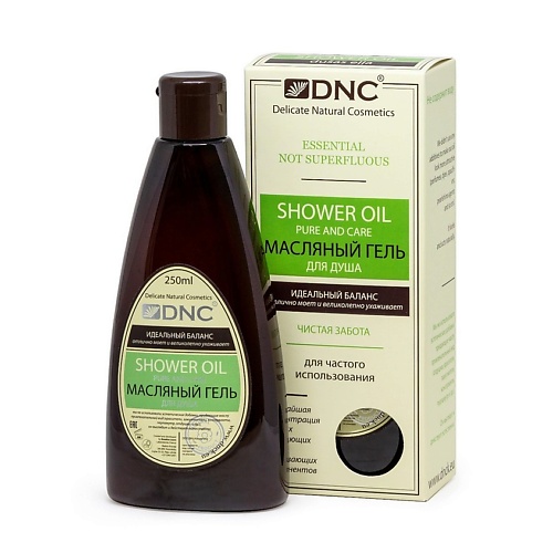 DNC Гель для душа масляный Shower Oil cottage питательный гель для душа с маслом моной extra nourishing precious oil shower