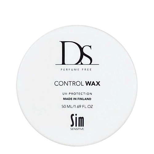 DS PERFUME FREE Воск для волос средней фиксации без отдушек Control Wax пенка для объема средней фиксации