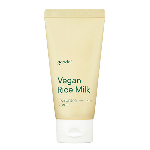GOODAL Крем для лица увлажняющий веганский Vegan Rice Milk Moisturizing Cream тонер для лица с экстрактом риса bioaqua rice raw pulp toner 120 мл