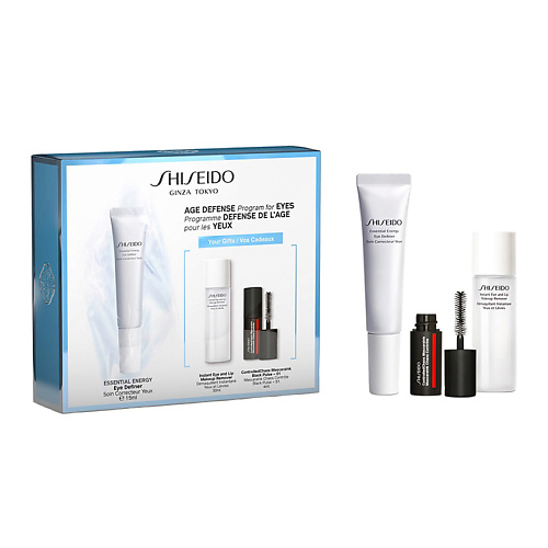 SHISEIDO Набор Essential Energy Eye Definer shiseido набор с benefiance wrinkleresist24 дневным кремом с комплексом против морщин