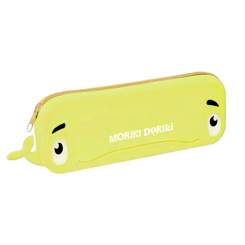 MORIKI DORIKI Пенал силиконовый Yellow Whale декор для аквариума коралл силиконовый vitality оранжевый 13 х 13 х 10 см