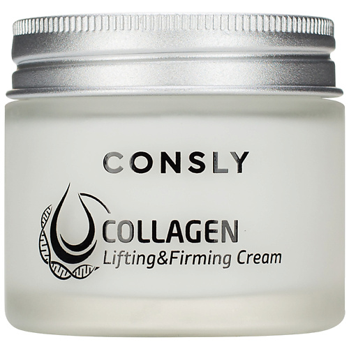 CONSLY Лифтинг-крем для лица с коллагеном Collagen Lifting&Firming Cream limoni патчи для век от морщин с коллагеном и эластином collagen booster lifting eye patch 60
