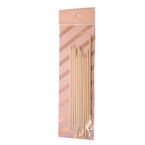 ЛЭТУАЛЬ SOPHISTICATED Палочки для кутикулы деревянные kaizer палочки деревянные апельсиновые 5 шт