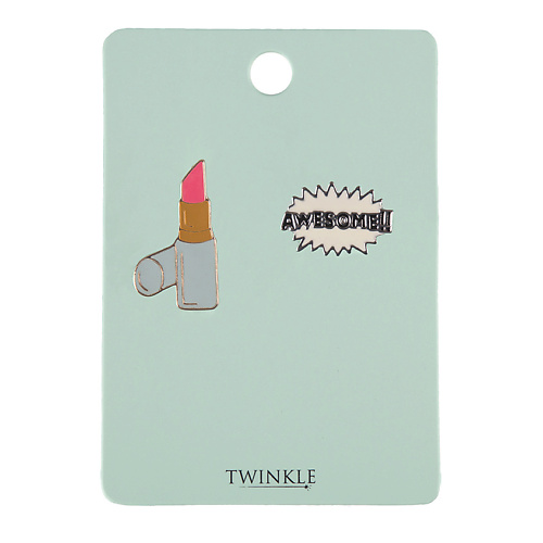 TWINKLE Брошь Awesome+Lipstick