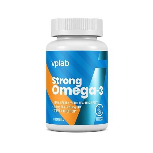 VPLAB Незаменимая жирная кислота Омега-3 Strong Omega mirrolla океаника омега 3 35% капсулы 1400 мг
