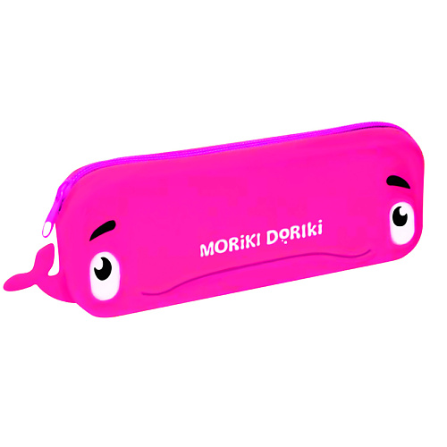MORIKI DORIKI Пенал силиконовый Pink Whale moriki doriki детские заколки для волос морские звезды