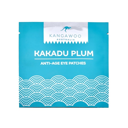 Патчи для глаз KANGAWOO Антивозрастные патчи под глаза KAKADU PLUM уход за лицом kangawoo дневной антивозрастной крем для лица kakadu plum