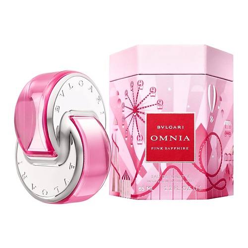 BVLGARI Omnia Pink Sapphire Limited Edition 65 artdeco футляр для теней и румян trio limited edition