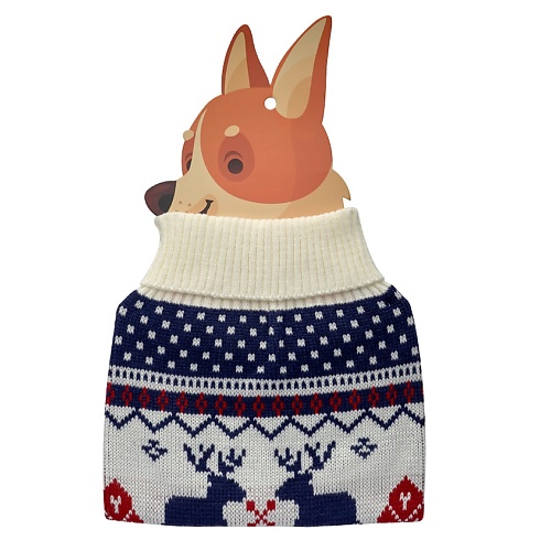FRIEND OF MINE Кофта для собак BLUE SWEATER #FOM_holidaychiller свитер для собак lion свитер для животных lmk h63 m 30см акрил красный 30 см