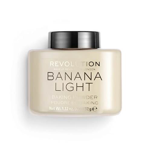 REVOLUTION MAKEUP Пудра рассыпчатая BAKING POWDER, Banana Light