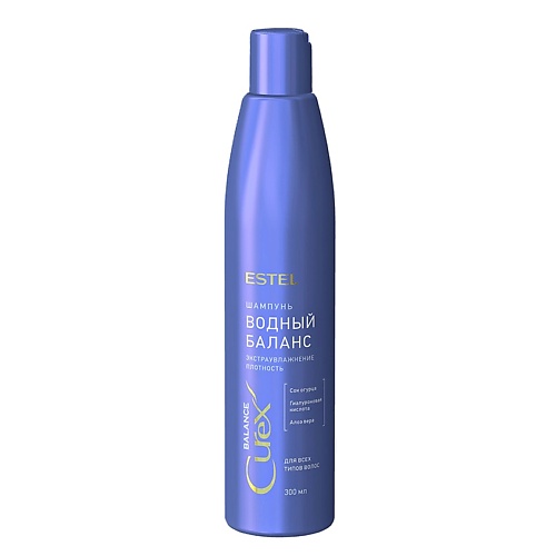 ESTEL PROFESSIONAL Шампунь Водный баланс для всех типов волос Curex estel professional пигмент прямого действия для волос фиолетовый xtro white 100 мл
