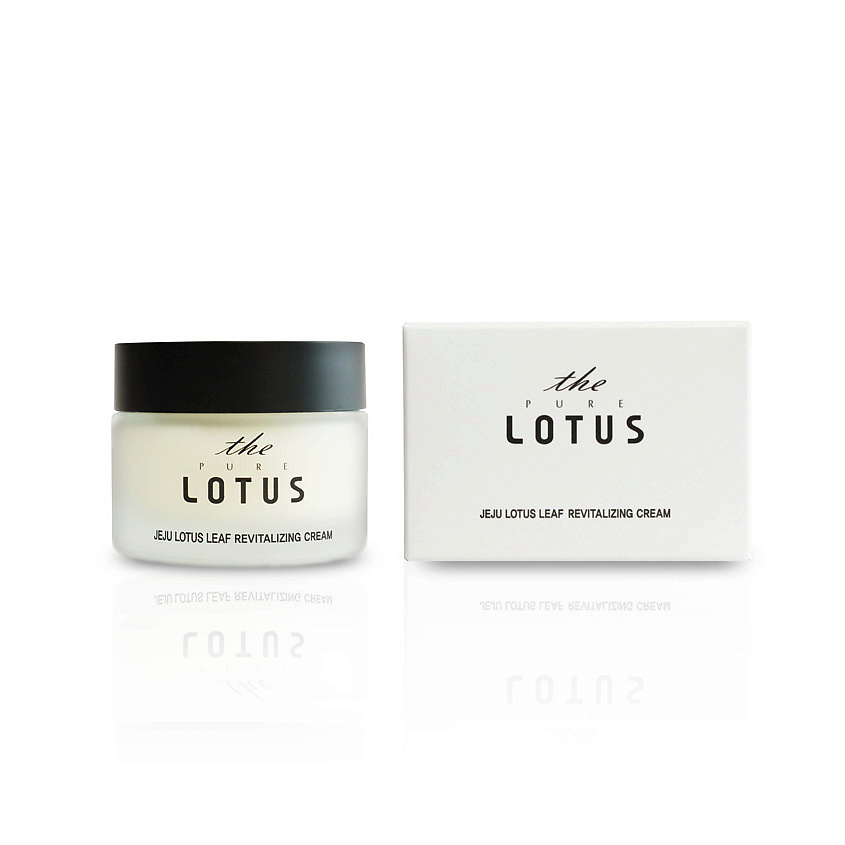 Восстанавливающий крем для лица. Еру згку дщегы косметика. The Pure Lotus Jeju Lotus Leaf Revitalizing Cream отзывы.