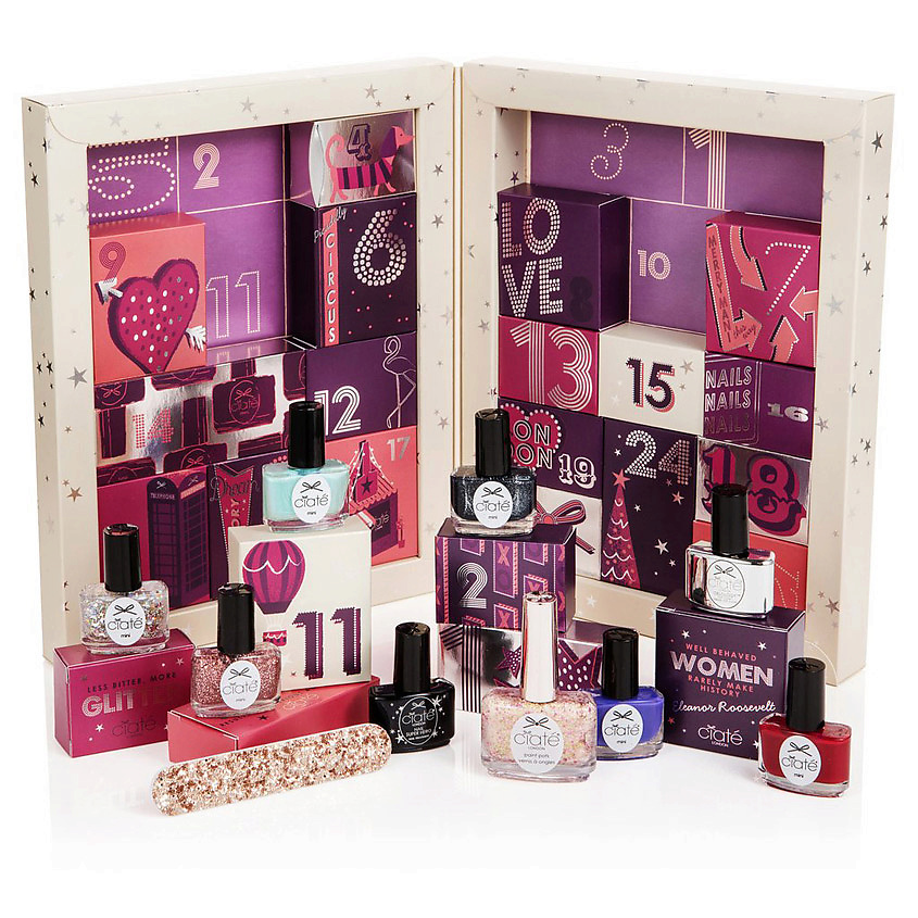 Advent Calendar 2021 косметика. Advent Calendar косметика 2020. Ciate London набор лаков для ногтей. Ciaté London Advent Calendar Mini mani month Nail Polish.