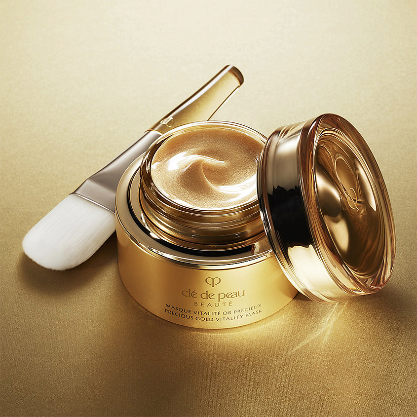 CLÉ DE PEAU BEAUTÉ Восстанавливающая маска "драгоценное золото" Gold Vitality Mask Вид№3