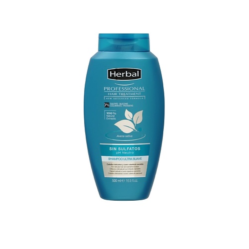 Шампунь для волос HERBAL Шампунь для тонких волос и чувствительной кожи головы Professional Hair Treatment pH Neutro Shampoo