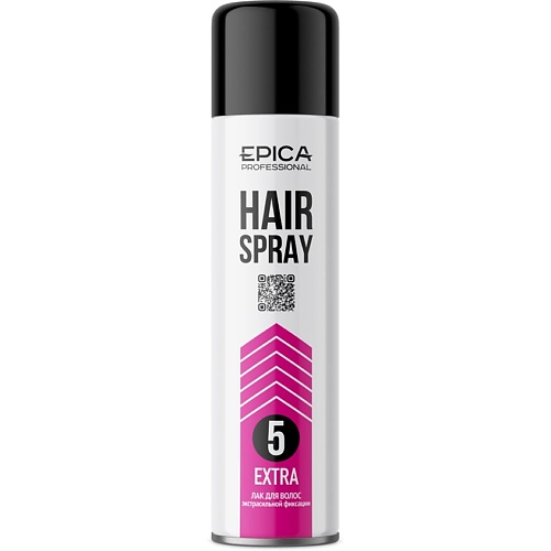 EPICA PROFESSIONAL Лак для волос экстрасильной фиксации Extrastrong лак для волос экстрасильной фиксации салон формат extra strong lacquer
