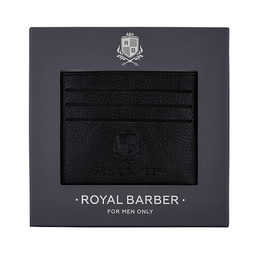 ROYAL BARBER Кардхолдер royal barber silver razor 100