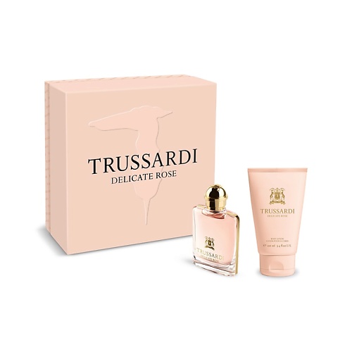 TRUSSARDI Подарочный набор женский DELICATE ROSE trussardi delicate rose 50