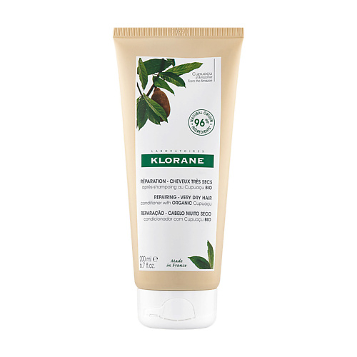 KLORANE Восстанавливающий бальзам для волос с органическим маслом Купуасу kapous бальзам для волос сельдереем и маслом семени льна detox 750