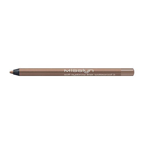 MISSLYN Водостойкий карандаш для бровей soft eyebrow liner waterprof лэтуаль водостойкий карандаш для век splash proof