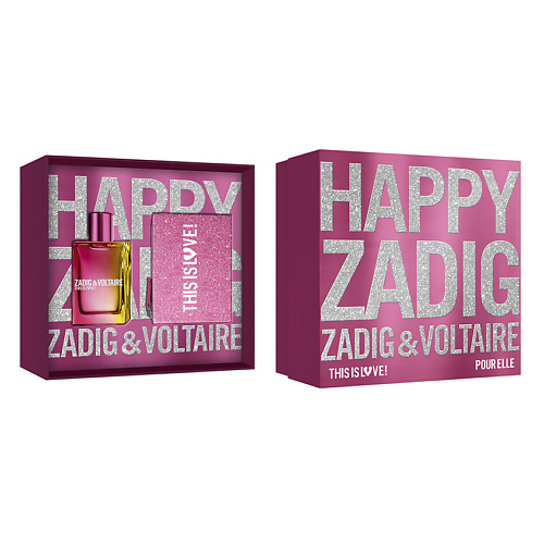 ZADIG&VOLTAIRE Набор THIS IS LOVE! POUR ELLE this is комикс 3 самсебе
