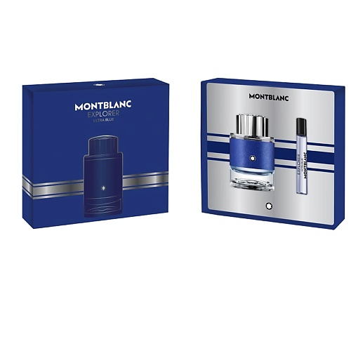 MONTBLANC Подарочный набор мужской EXPLORER ULTRA BLUE bella perfecta ultra maxi blue ультратонкие прокладки 8 шт