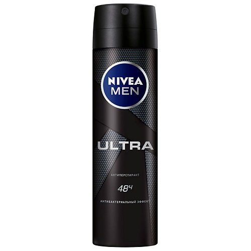 Дезодорант-спрей NIVEA MEN Дезодорант-антиперспирант спрей ULTRA дезодоранты nivea дезодорант спрей энергия свежести