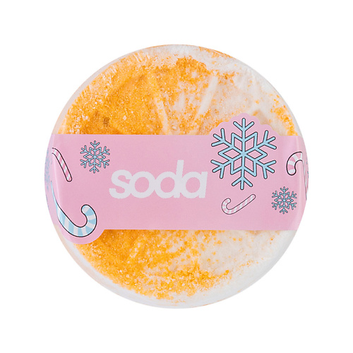 SODA Бомба для ванны ORANGE COOKIE #takeitcomfy golden rose масло для губ cookie lip butter spf 15 8