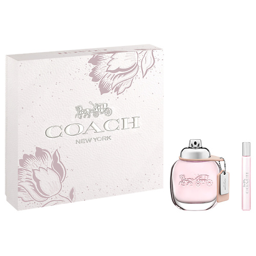 COACH Подарочный набор женский COACH Eau de Toilette украшение ок на клипсе mercury ny розовый 22 см