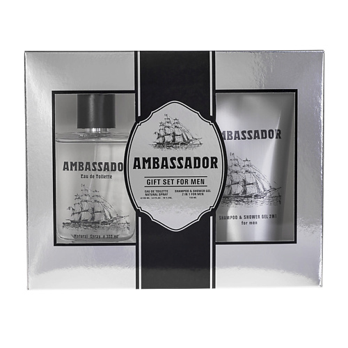 PARFUMS GENTY Подарочный набор AMBASADOR parfums genty ин100 грамм листья бамбука 30