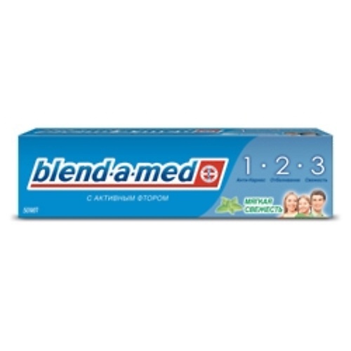 BLEND-A-MED Зубная паста 3-Эффект Мягкая Свежесть blend a med зубная паста complete 7 кора дуба