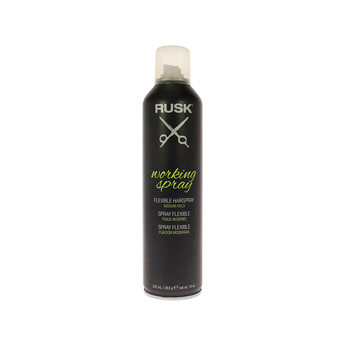 RUSK Лак для волос со средней фиксацией Working Spray rusk средство для глубокого восстановления волос deepshine keratin care deep penetrating treatment